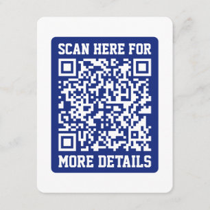 Erstellen Sie einen scannbaren QR-Code Marinebla Begleitkarte