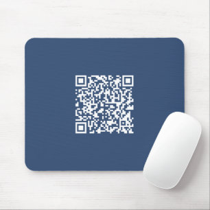 Erstellen Sie einen scannbaren QR-Code Verblasen Mousepad