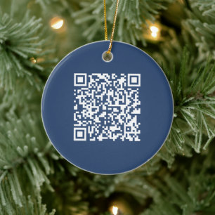 Erstellen Sie einen scannbaren QR-Code Verblasst Keramik Ornament