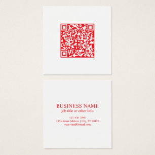 Erstellen Sie einen scannbaren roten (editierbaren