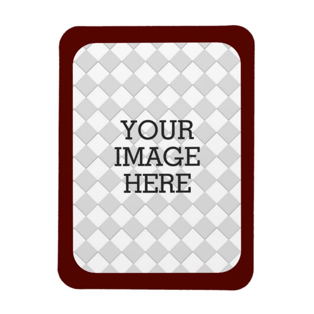 Erstellen Sie einfach Ihr eigenes Foto-Display Bur Magnet (Vertikal)