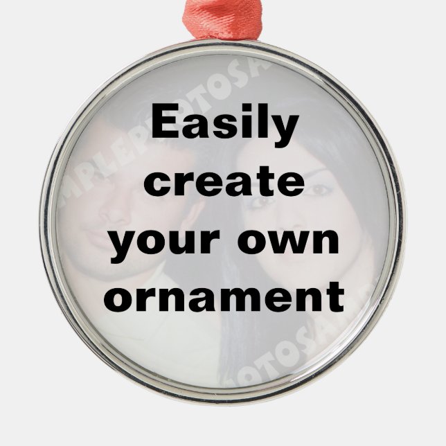 Erstellen Sie einfach Ihr Ornament Entfernen Sie d (Vorne)