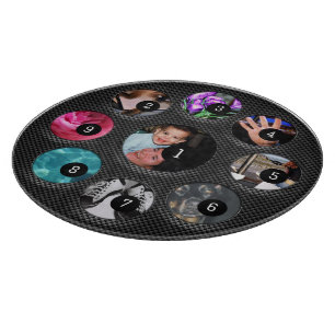 Erstellen Sie einfach Ihre eigene mit 9 Fotos habe Schneidebrett