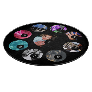 Erstellen Sie einfach Ihre eigene mit 9 Fotos habe Schneidebrett