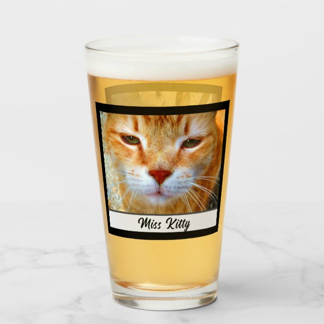 Erstellen Sie einfach Ihren eigenen 2 Foto Glass h Glas (Rückseite (gefüllt))