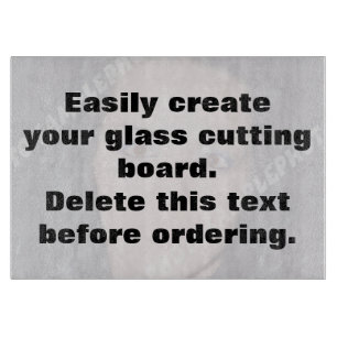 Erstellen Sie ganz einfach Ihre eigene Glasschneid Schneidebrett