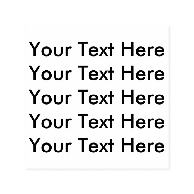 Erstellen Sie hier Ihren eigenen Personalisierten  Permastempel (Design)