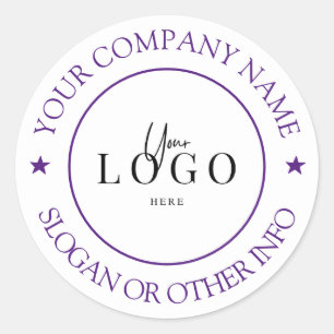 Erstellen Sie Ihr Business-Logo für den klassische Runder Aufkleber