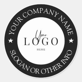 Erstellen Sie Ihr Business-Logo für den klassische Runder Aufkleber