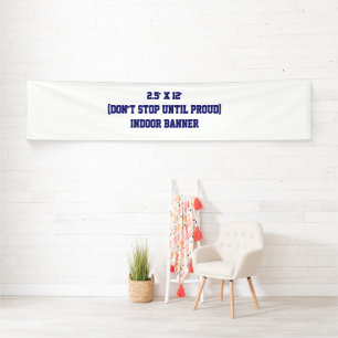 Erstellen Sie Ihr eigenes 0,76 m x 3,66 m großes I Banner