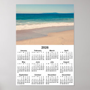 Erstellen Sie Ihr eigenes 10x14-Foto 2026-Kalender Poster