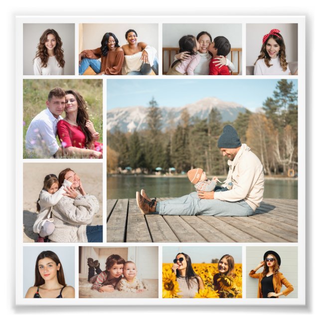 Erstellen Sie Ihr eigenes 11 Collage Foto Print (Vorne)