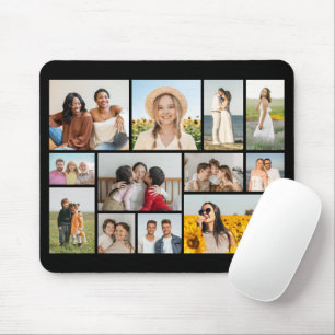 Erstellen Sie Ihr eigenes 12-Foto-Collage-Mauspad Mousepad