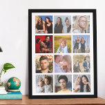 Erstellen Sie Ihr eigenes 12-Quadrat-Foto Poster<br><div class="desc">Ein vorgefertigtes,  quadratisches Fotopapier,  das Sie durch Ihre eigenen 12 Bilder ersetzen können.</div>