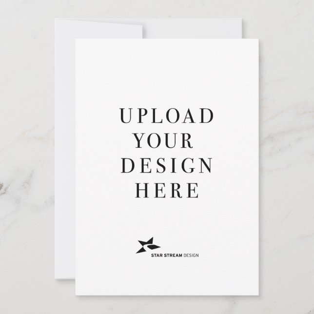 Erstellen Sie Ihr eigenes 12x18-Portrait Einladung (Vorderseite)