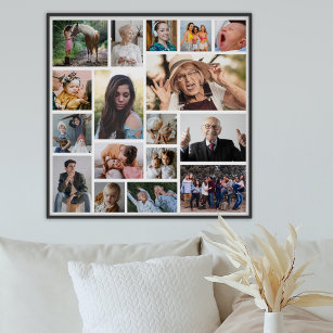 Erstellen Sie Ihr eigenes 17 Foto Collage Poster