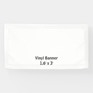 Erstellen Sie Ihr eigenes 1,6' x 3' Vinyl-Banner Banner