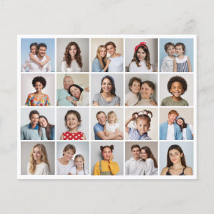 Erstellen Sie Ihr eigenes 20-Foto Collage Paper Bl Flyer