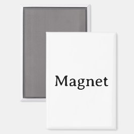 Erstellen Sie Ihr eigenes 2,5" x 3,5" Rechteck Magnet