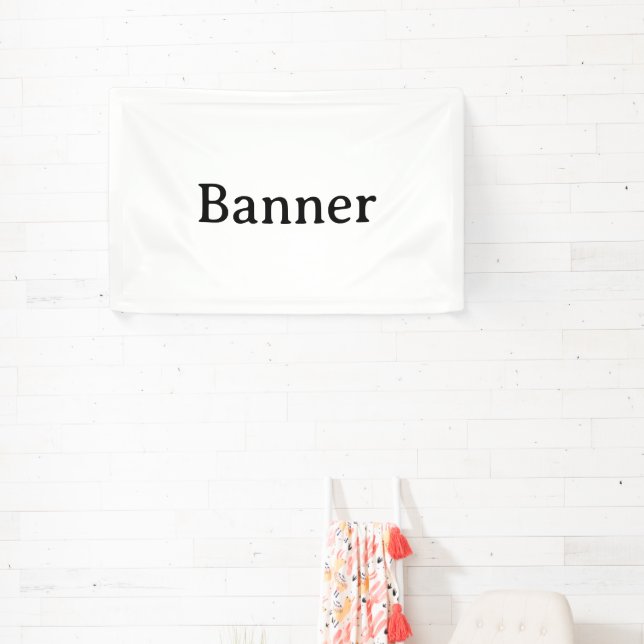 Erstellen Sie Ihr eigenes 2,5' x 4' Indoor Banner (InSitu)