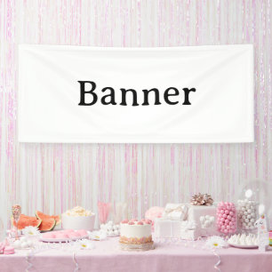 Erstellen Sie Ihr eigenes 2,5' x 6' Indoor Banner