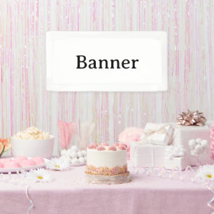 Erstellen Sie Ihr eigenes 2' x 1' Indoor Banner