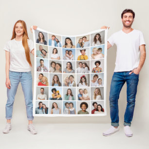 Erstellen Sie Ihr eigenes 30-Foto Collage Fleece B