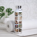 Erstellen Sie Ihr eigenes 30 x Foto Collage Square Trinkflasche<br><div class="desc">Willkommen in der Zukunft der Personalisierung! Entwerfen Sie Ihr Durst stillen Accessoire mit unserer "Create Your Own Custom Foto Water Bottle" mit einer ultramodernen 30 Bild quadratischen Gittervorlage. Machen Sie sich bereit,  Ihre Lieblingsmomente,  die in 30 Snacks eingefangen werden,  jedes Mal,  wenn Sie hydrieren.</div>