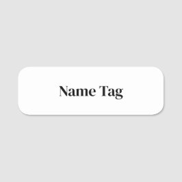 Erstellen Sie Ihr eigenes 3" x 1"  Namensschild