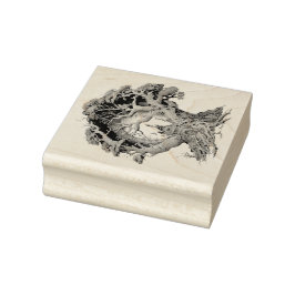 Erstellen Sie Ihr eigenes 3D-Imitat Bois Fairy Tre Gummistempel