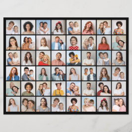 Erstellen Sie Ihr eigenes 48 Foto Collage Paper Bl