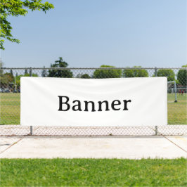 Erstellen Sie Ihr eigenes 4' x 12' Outdoor- Banner