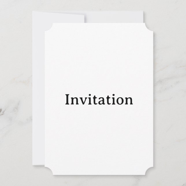 Erstellen Sie Ihr eigenes 5" x 7" Ticket Einladung (Vorderseite)