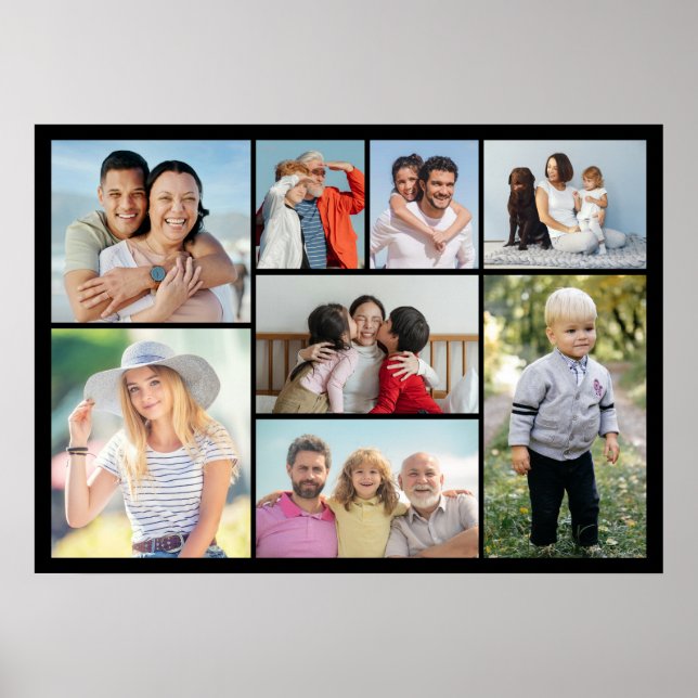 Erstellen Sie Ihr eigenes 8-Foto Poster (Vorne)