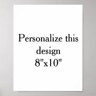 Erstellen Sie Ihr eigenes 8"x10"-Portrait keine Poster