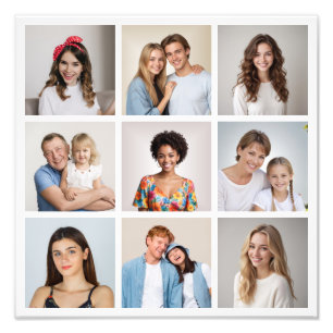 Erstellen Sie Ihr eigenes 9 Foto Collage Foto Erwe