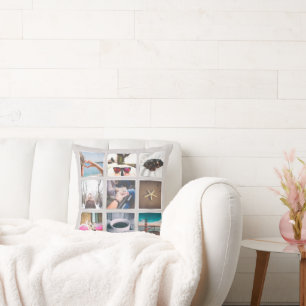 Erstellen Sie Ihr eigenes 9 Foto Collage Instagram Kissen