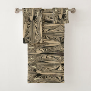 Erstellen Sie Ihr eigenes aktuelles Kaleidoskop Badhandtuch Set