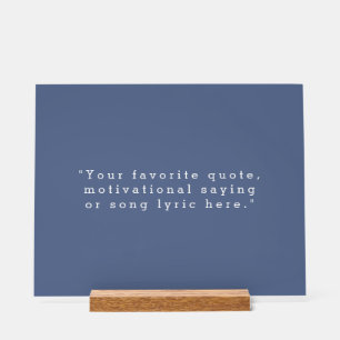 Erstellen Sie Ihr eigenes Angebot Acrylschild