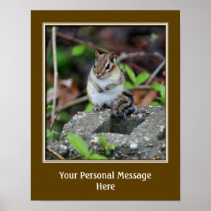 Erstellen Sie Ihr eigenes Angebot Chipmunk Poster