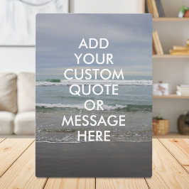 Erstellen Sie Ihr eigenes Angebot Fotoplatte