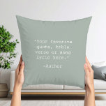 Erstellen Sie Ihr eigenes Angebot Kissen<br><div class="desc">Erstellen Sie Ihr eigenes individuelles Angebot werfen Kissen. Funktioniert mit minimalistischer Schrift-Typografie.</div>
