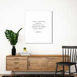 Erstellen Sie Ihr eigenes Angebot Leinwanddruck<br><div class="desc">Erstellen Sie Ihre eigene Leinwand mit minimalistischer Schrift.</div>