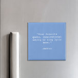 Erstellen Sie Ihr eigenes Angebot Magnet<br><div class="desc">Erstellen Sie Ihren eigenen Anführungsmagnet. Funktioniert mit minimalistischer Schrift-Typografie.</div>