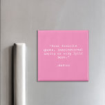 Erstellen Sie Ihr eigenes Angebot Magnet<br><div class="desc">Erstellen Sie Ihren eigenen Anführungsmagnet. Funktioniert mit minimalistischer Schrift-Typografie.</div>