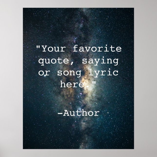 Erstellen Sie Ihr eigenes Angebot Poster (Vorne)