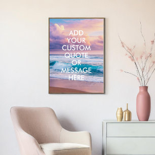 Erstellen Sie Ihr eigenes Angebot Poster