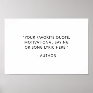 Erstellen Sie Ihr eigenes Angebot Poster