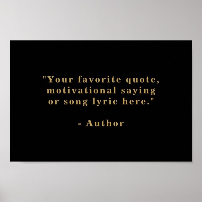 Erstellen Sie Ihr eigenes Angebot Poster (Vorne)