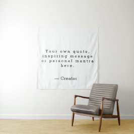 Erstellen Sie Ihr eigenes Angebotsband Wandteppich